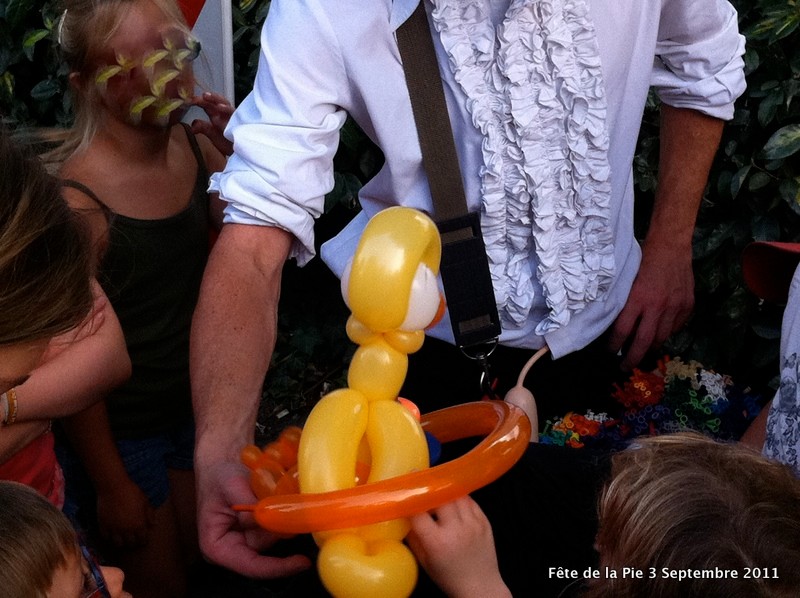 Canard en ballons