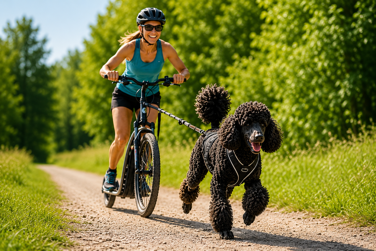 Zughundetraining im Sommer...