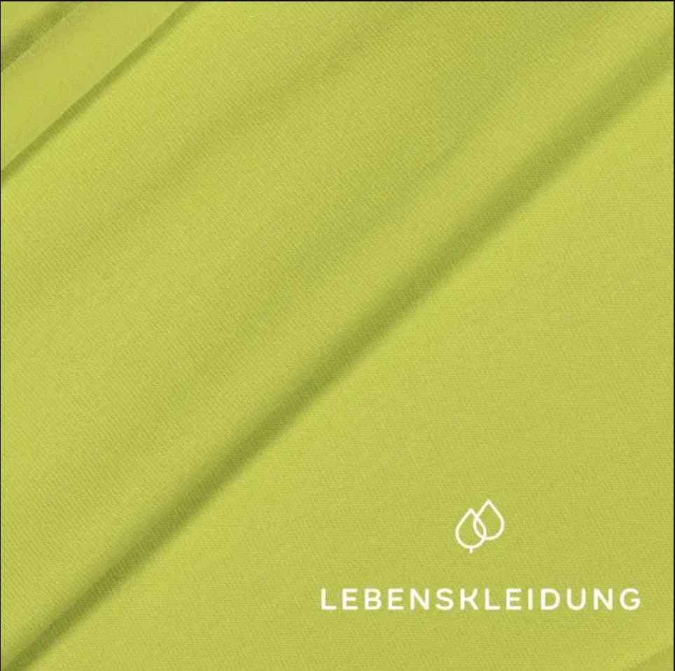 5.Lime, Biobaumwoll- Jersey (GOTS) Lebenskleidung, 95% Baumwolle, 5% Elasthan, 170g/m2, 170cm