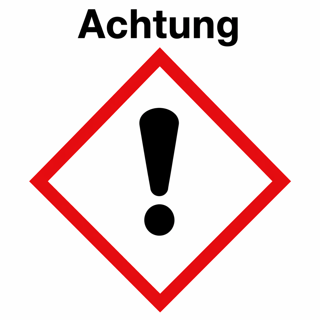 Achtung Piktogramm