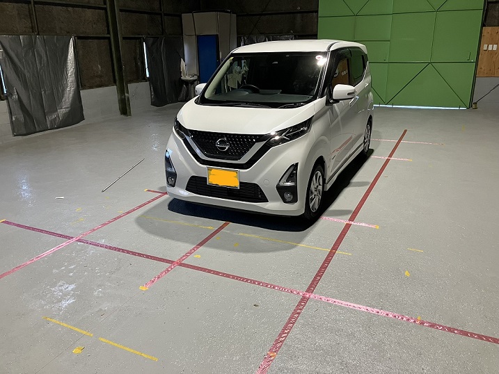 エーミング作業