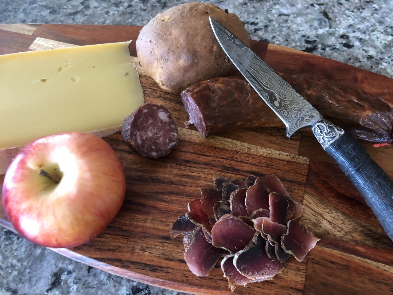 Rehtrockenfleisch