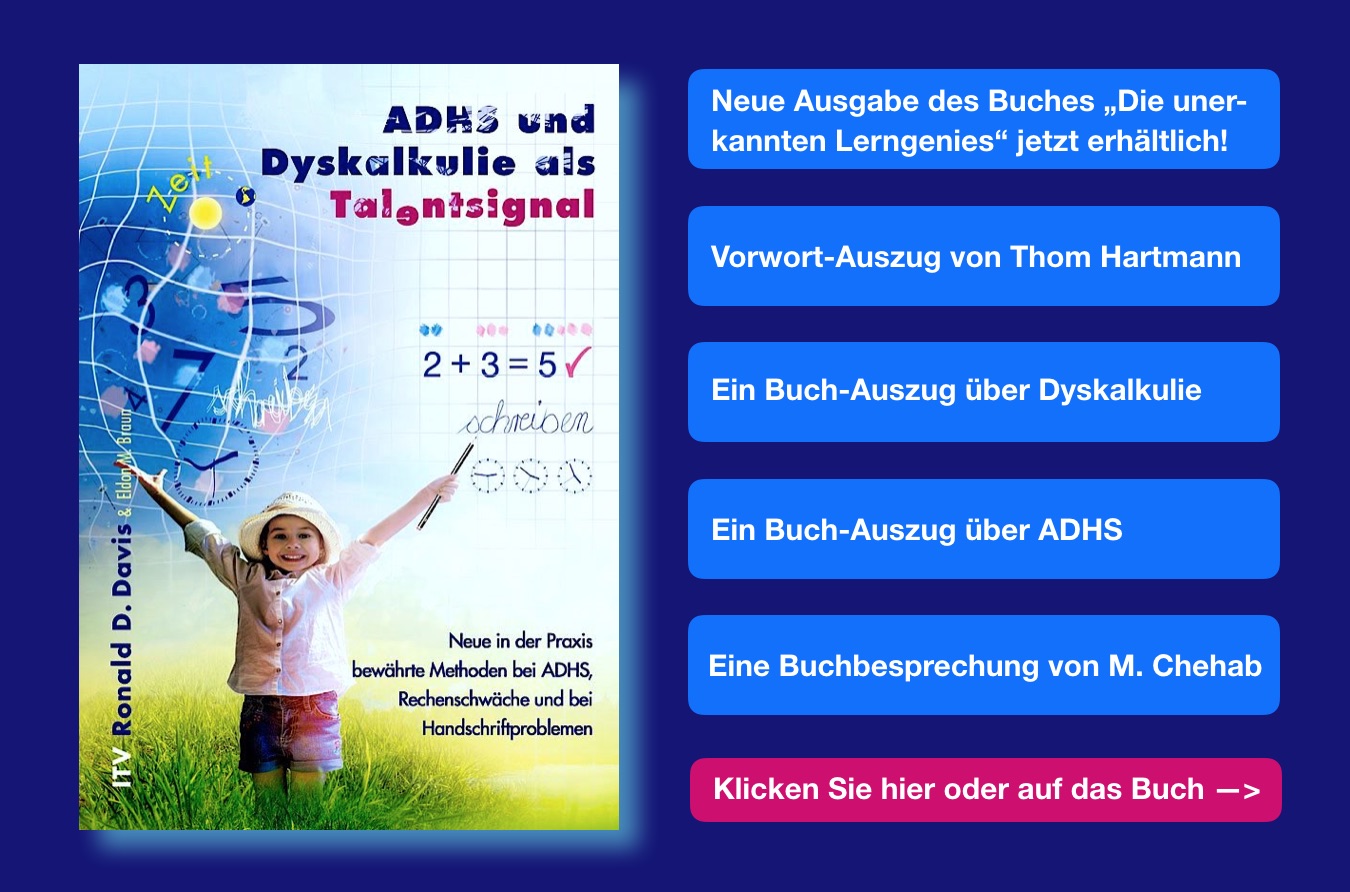 Legasthenie, ADHS, Dyskalkulie, LRS, ADS, Leseschwäche ...