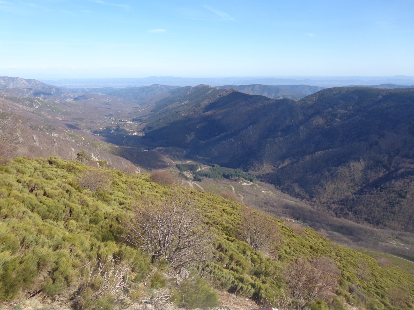 Vue vers le Ventoux depuis le Col de Meyrand