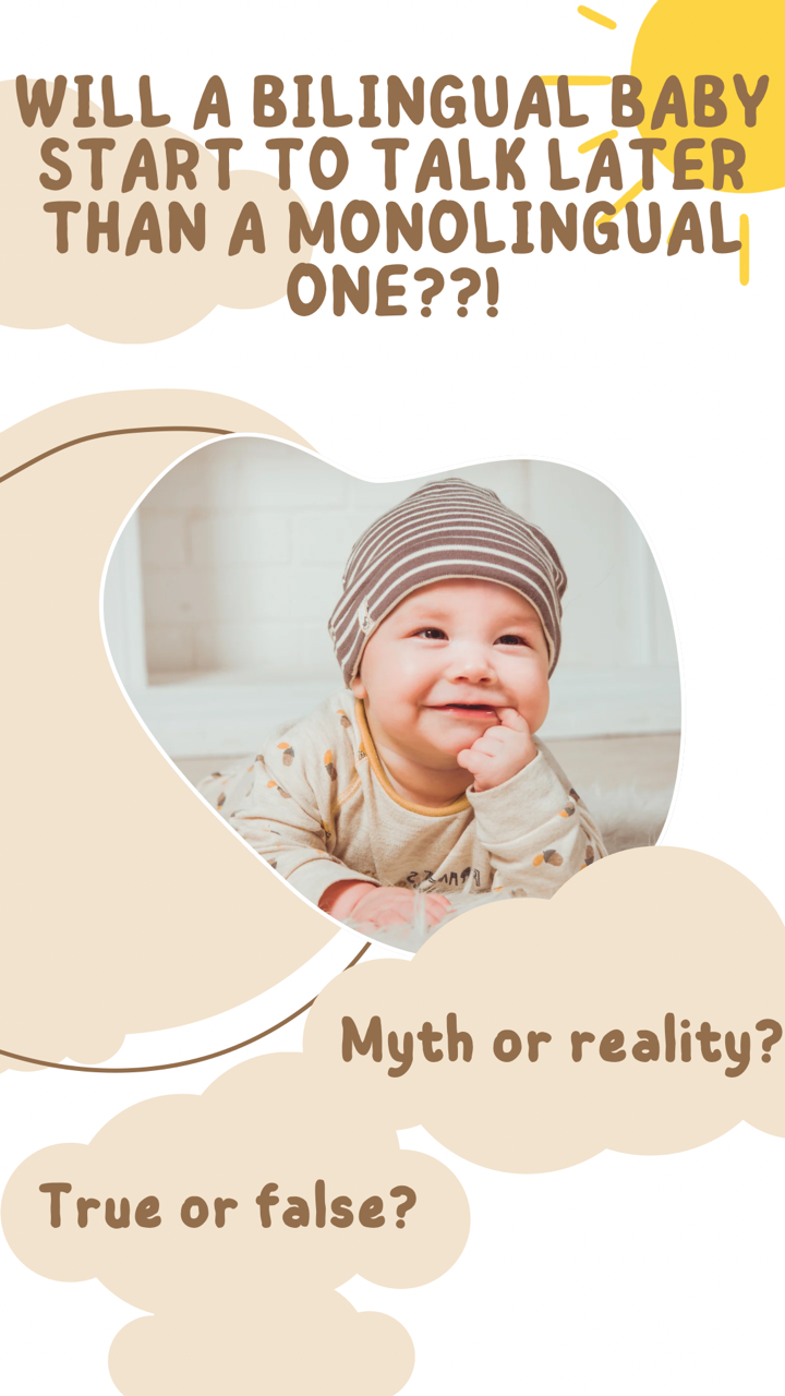 Il bambino bilingue comincerà a parlare più tardi? Falso mito o realtà?