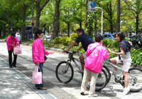 ピンクリボン 母の日キャンペーン（山下公園）