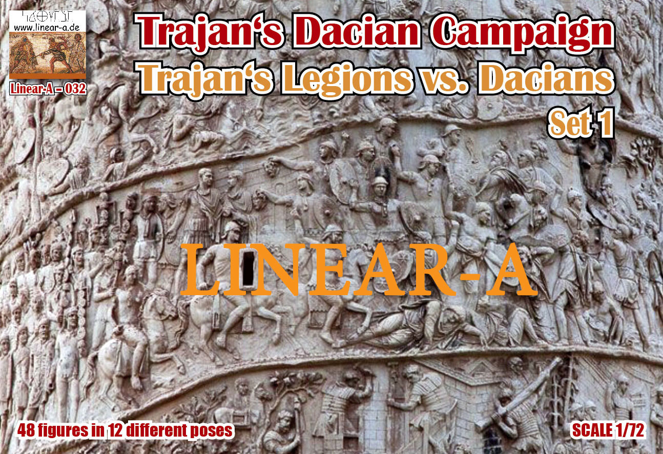 LINEAR-A 032 Trajan's Dacian Campaign "Trajan`s Legions versus Dacians" Set 1