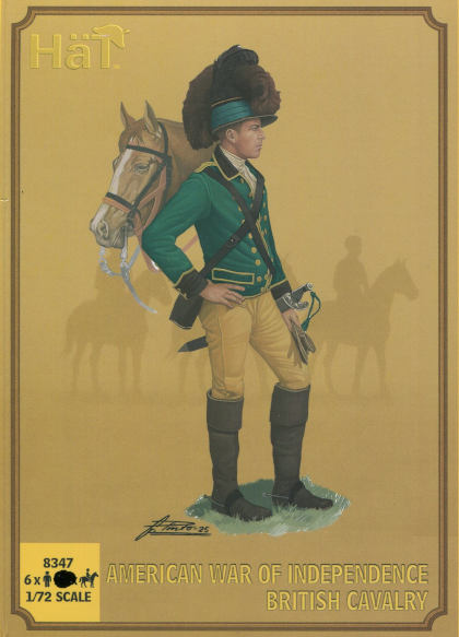 HÄT 8347 AWI American War of Independence British Cavalry