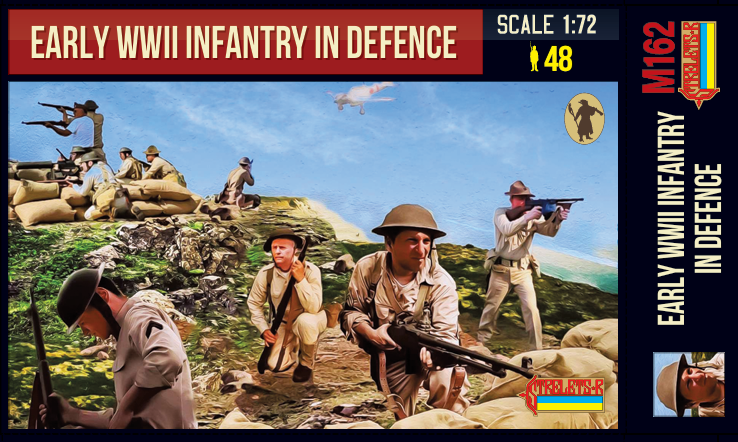 Strelets M162 Early WWII US Infantry in Defence