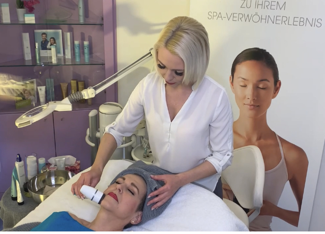 Professionelle Nu-Skin-Anti-Aging-Behandlung im Day Spa am Rosenaupark Nürnberg.“