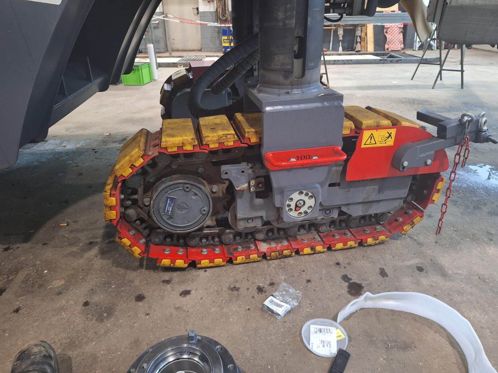 Reparatur einer Fräse