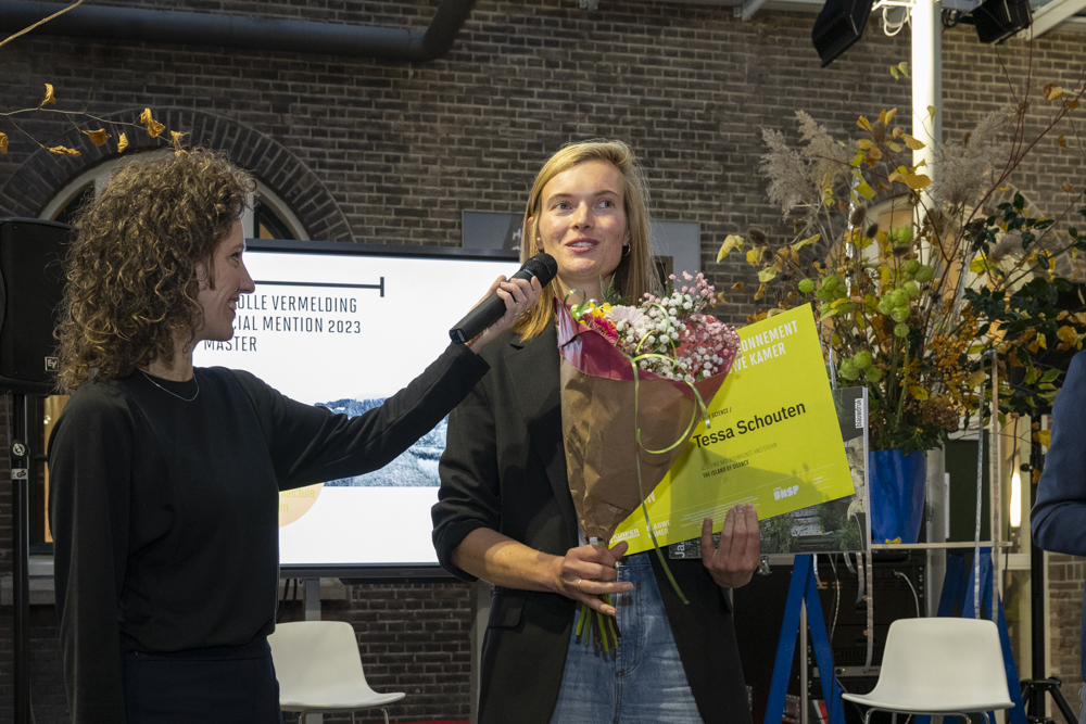 Tessa Schouten ontving een eervolle vermelding.