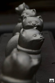 「山谷堀の犬像」岡戸 貞男さん