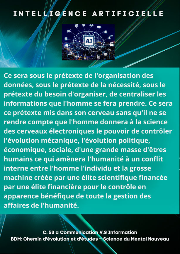 Intelligence Artificielle