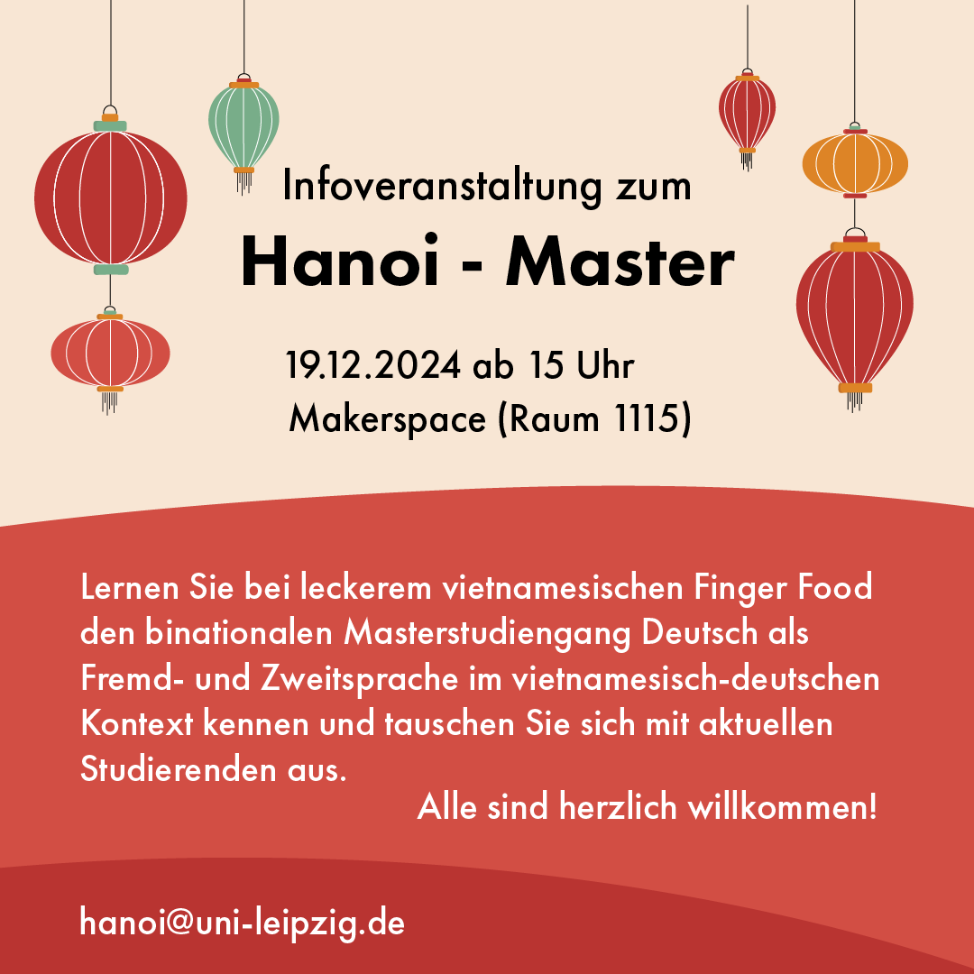 Infoveranstaltung zum Hanoi-Master 19.12.2024