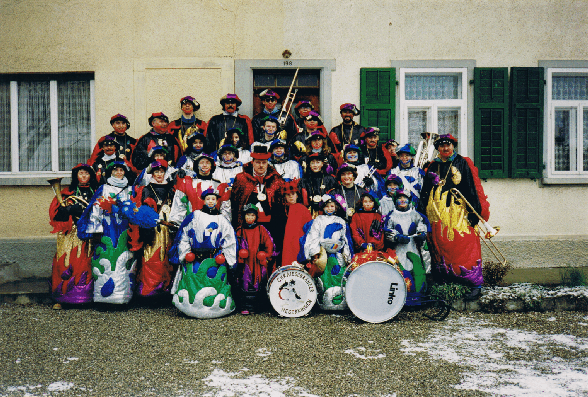 1994 "Mer si füürig" mit Chräievatter Peter 1. (alias Peter von Arx)