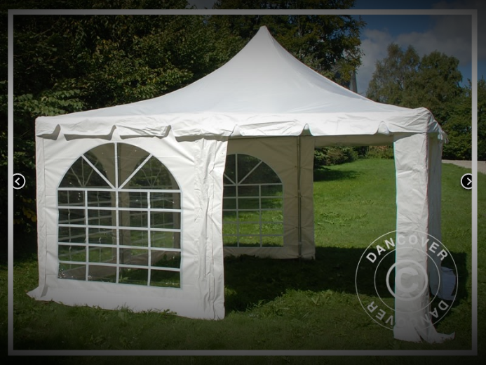 4 x 4 Meter Partyzelt (Pagode)