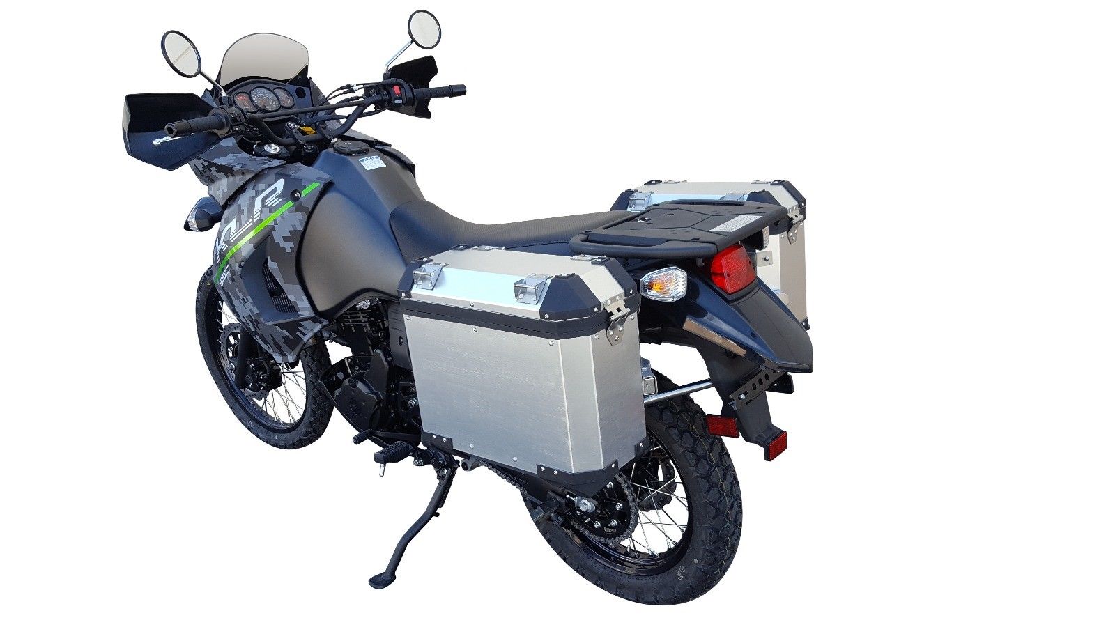 Nomad Rider KLR 650 0819 Complete Pannier Luggage System ADVGear