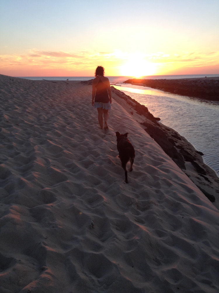 achtsames Gehen, meditativer Spaziergang