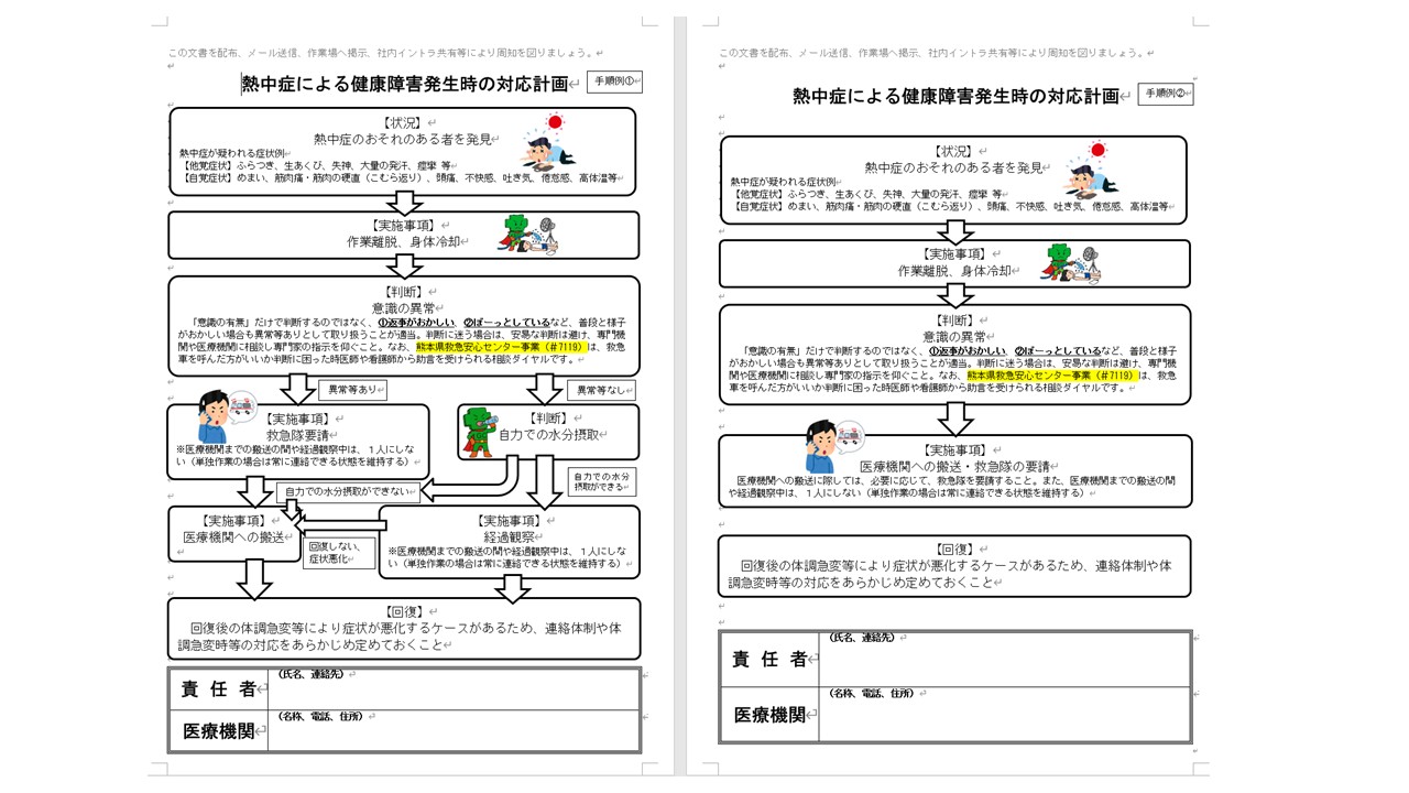 熱中症対策が義務に！【改正労働安全衛生規則】