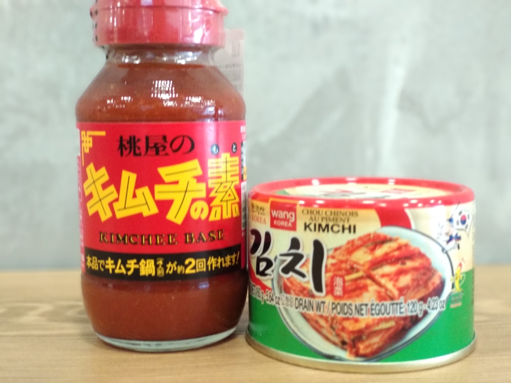 Kimchi en llauna i salsa de Kimchi