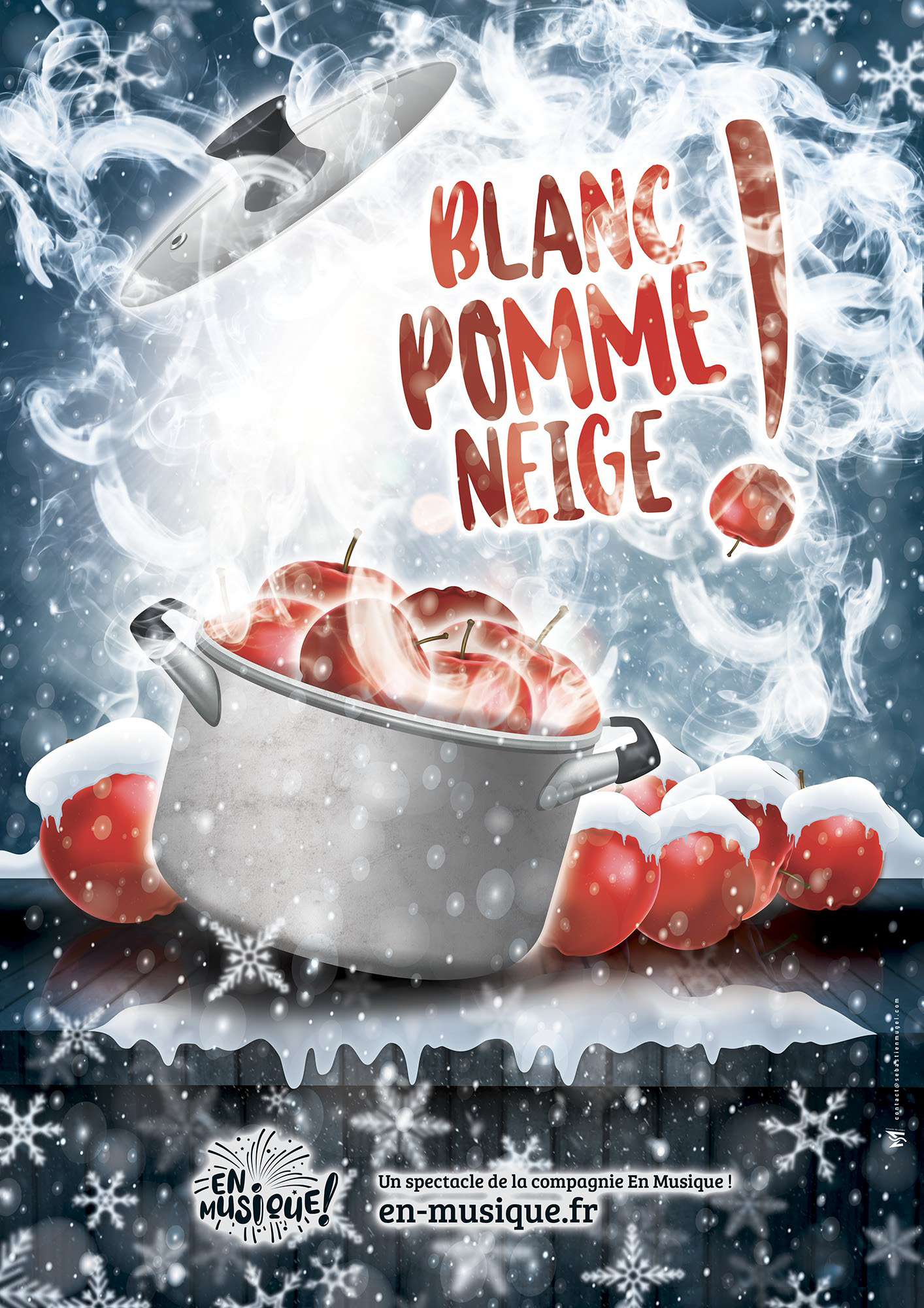 Blanc Pomme Neige