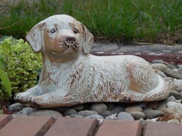 Tierform- Hund in creme: 0,60 ltr. = 190,00 €