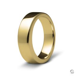 14 K Gold  = 2.910,00 €, 18 K Gold = 3.417,00 €, 6 mm, glänzend  (auch in 8 mm erhältlich)schwankender Preis