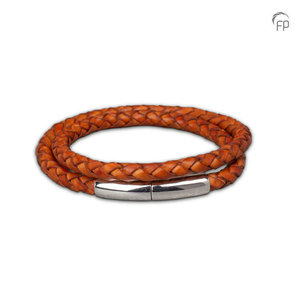 135,00 EUR echtes Lederarmband mit 925 Sterling Silber, Aschekammer inklusive, in verschiedenen Längen