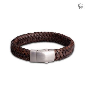 139,00 EUR echtes Lederarmband mit 925 Sterling Silber, Aschekammer inklusive, in verschiedenen Längen
