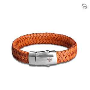 139,00 EUR echtes Lederarmband mit 925 Sterling Silber, Aschekammer inklusive, in verschiedenen Längen