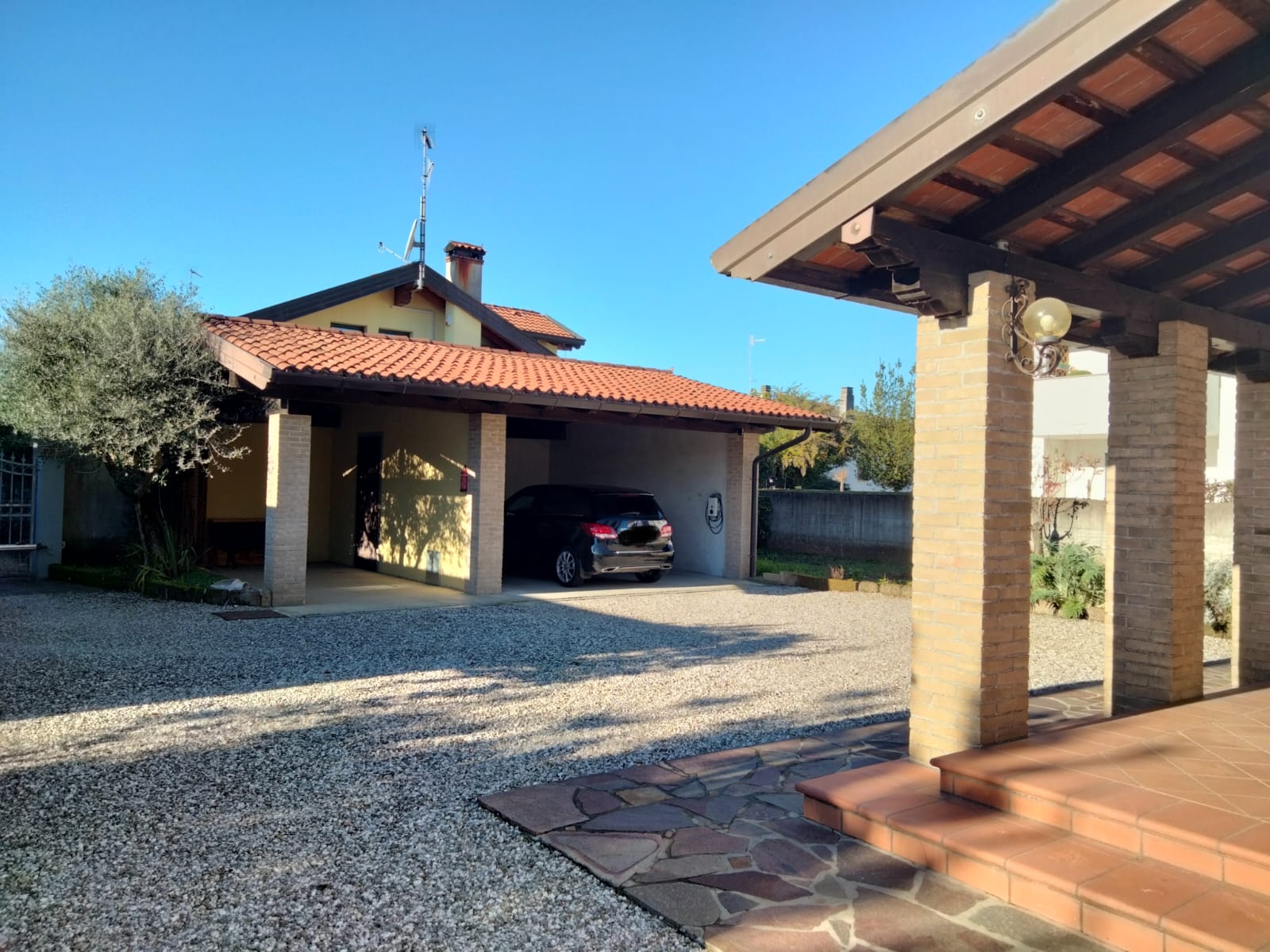 Zona esterna villa