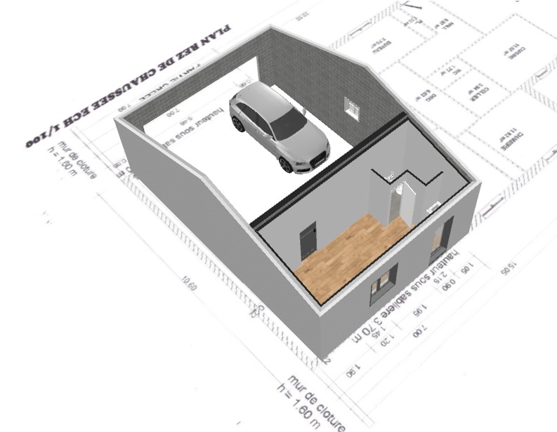 Création d'un studio de 18m² dans un garage