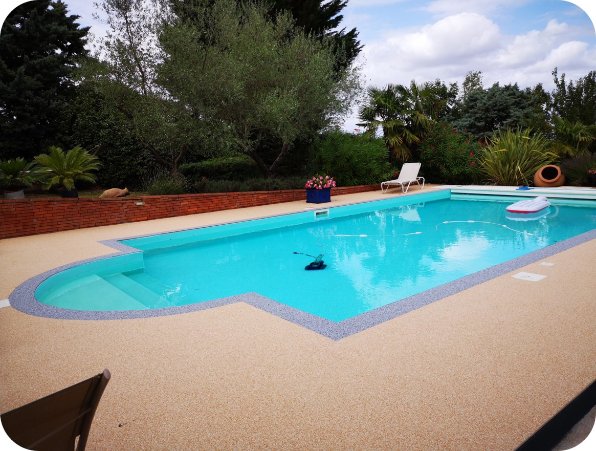 Rénovation de plage piscine