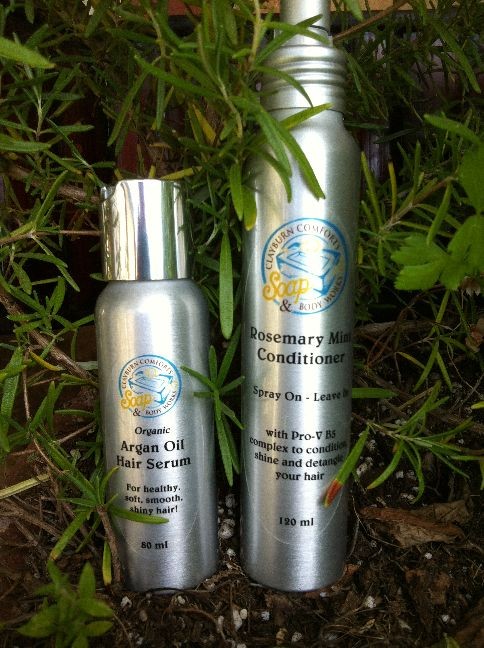 Argan Hair Serum 80 Ml Clayburn Comforts Soap Body Works Organic And Handmade In The Fraser Valley British Columbia