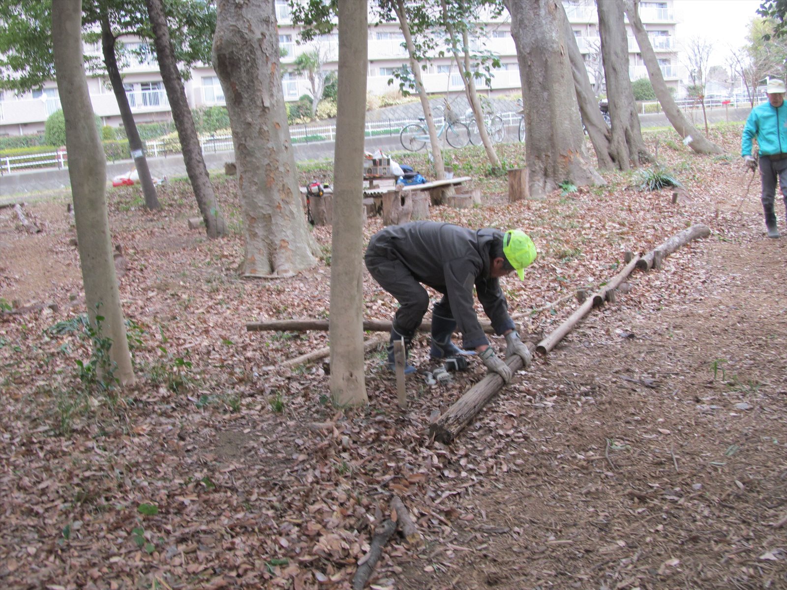 作業中