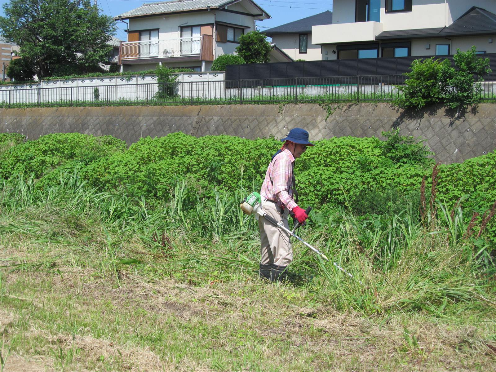 作業中