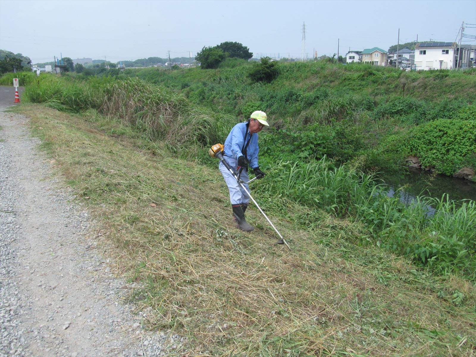 作業中
