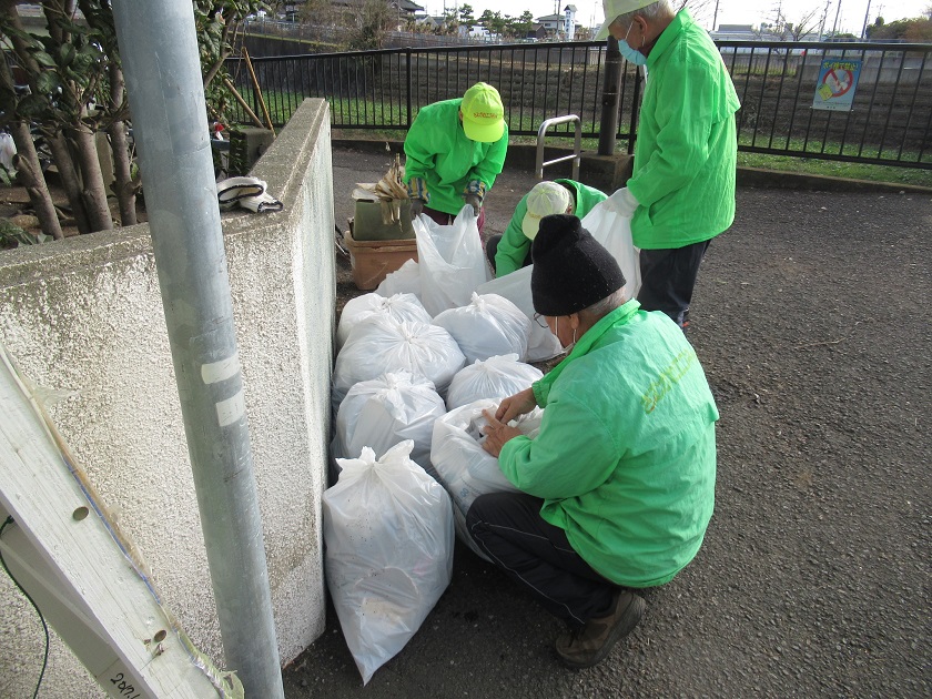 ゴミの分別_中里公園集積所