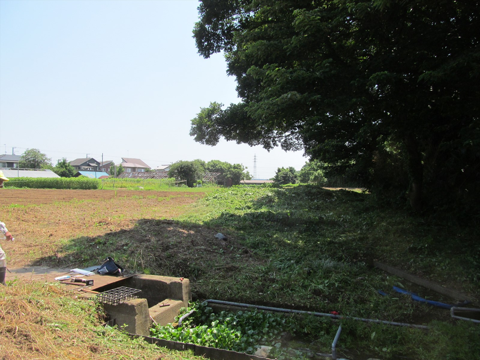 作業後