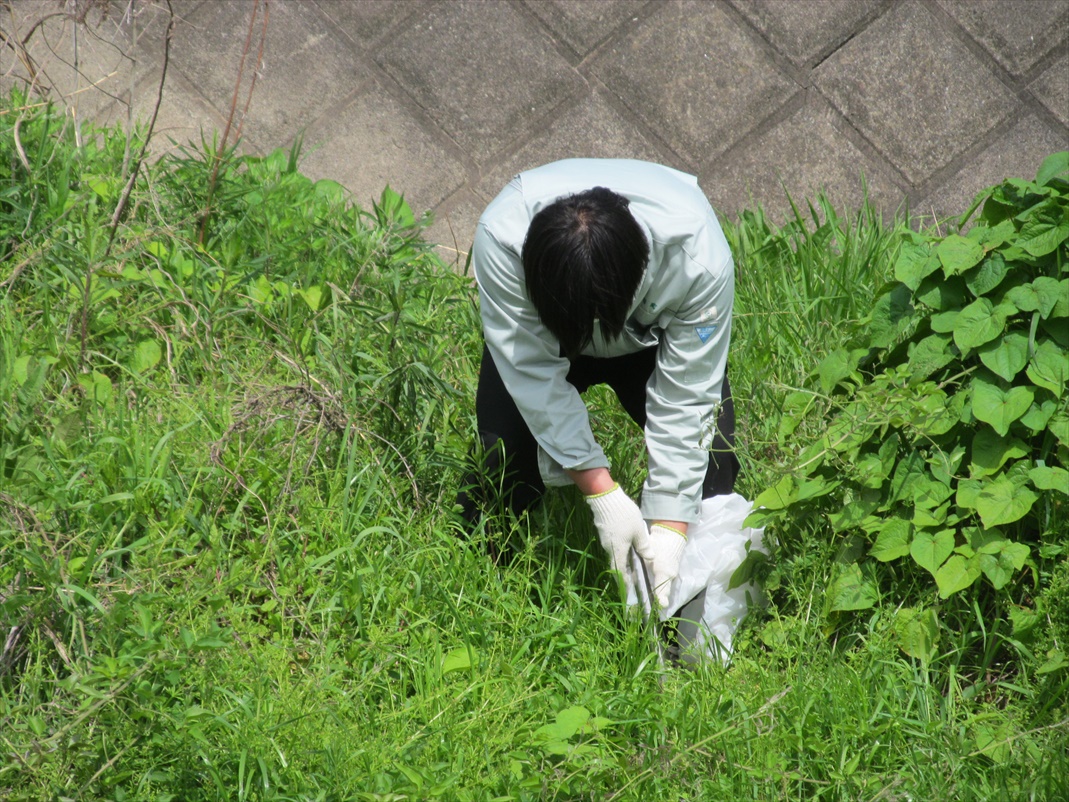 作業中