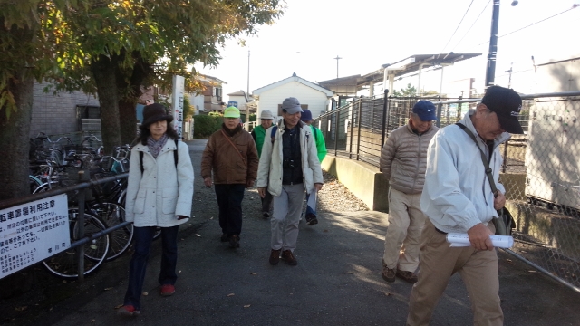 宮山駅出発