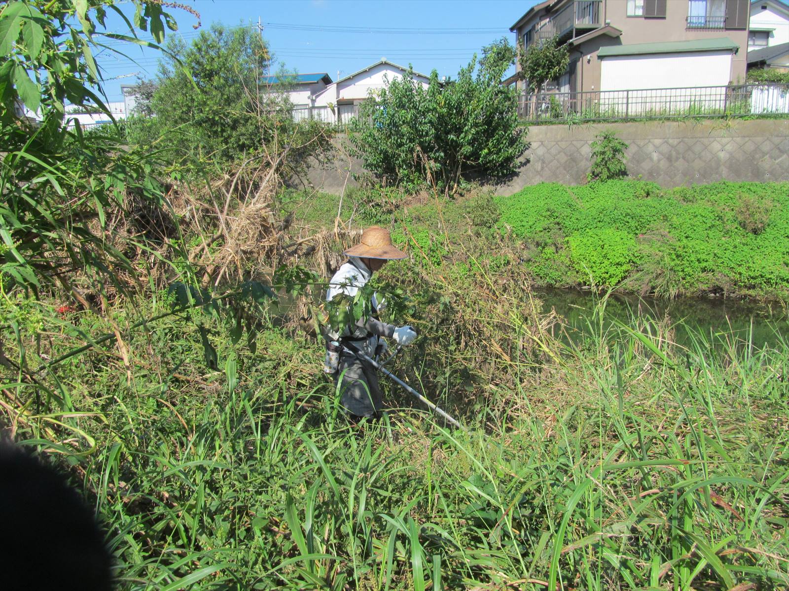 作業中