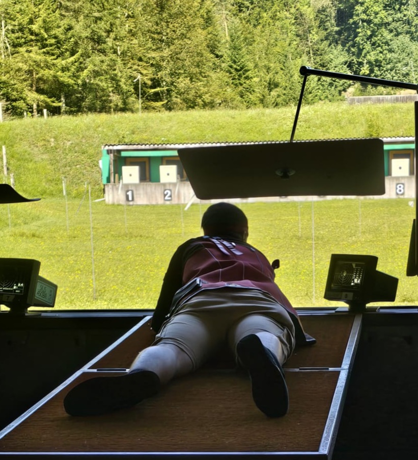 Aaron bei der Quali