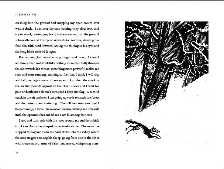 Illustration by John Spencer from The Wolf by Joseph Smith