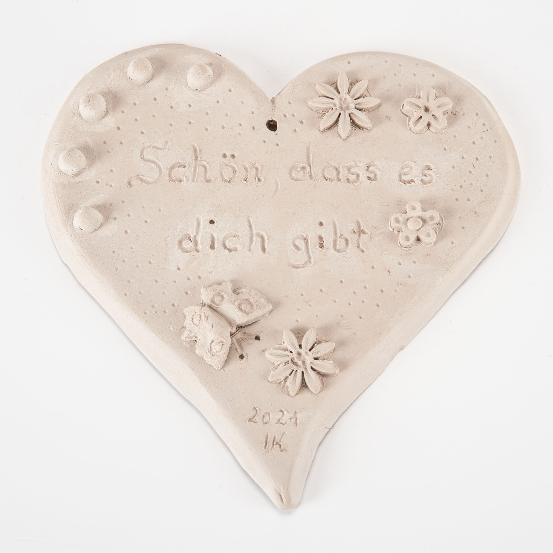 Großes Herz (Rohbrand/Symbolfoto)
