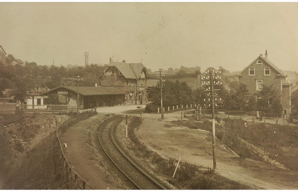 Bahnhof Einfahrt v. Burgholz