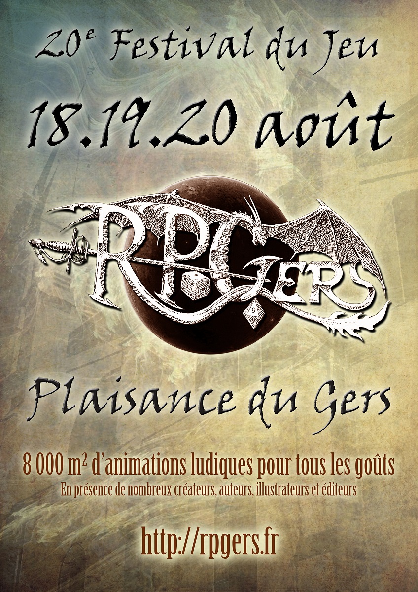 20 ans RP Gers, Festival du Jeu Plaisance Gers CAMPING Gers de l