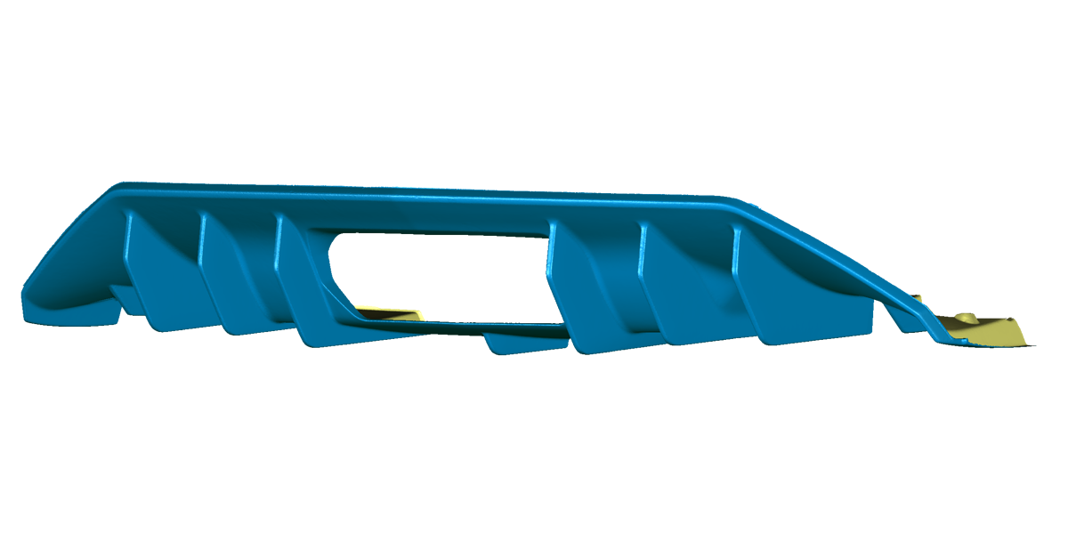 Lamborghini Aventador Superveloce 3D Scan Diffuser