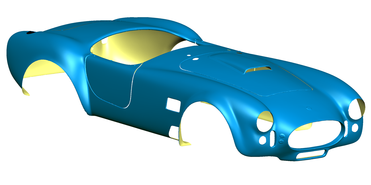 AC Cobra 427 SC 3D Scan Complete